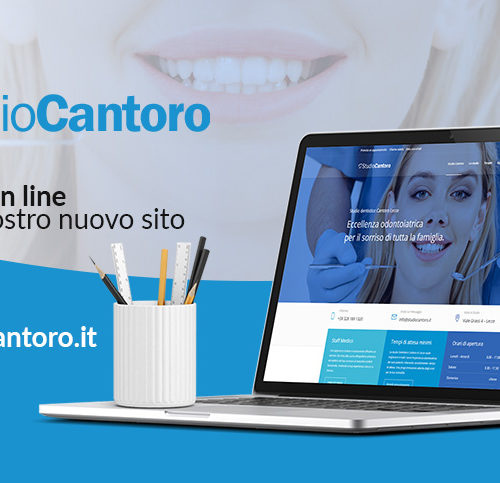 Online il nuovo sito dello Studio Odontoiatrico Cantoro